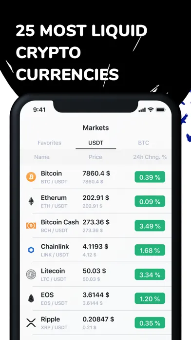 Bitcoin exchange simulator应用截图
