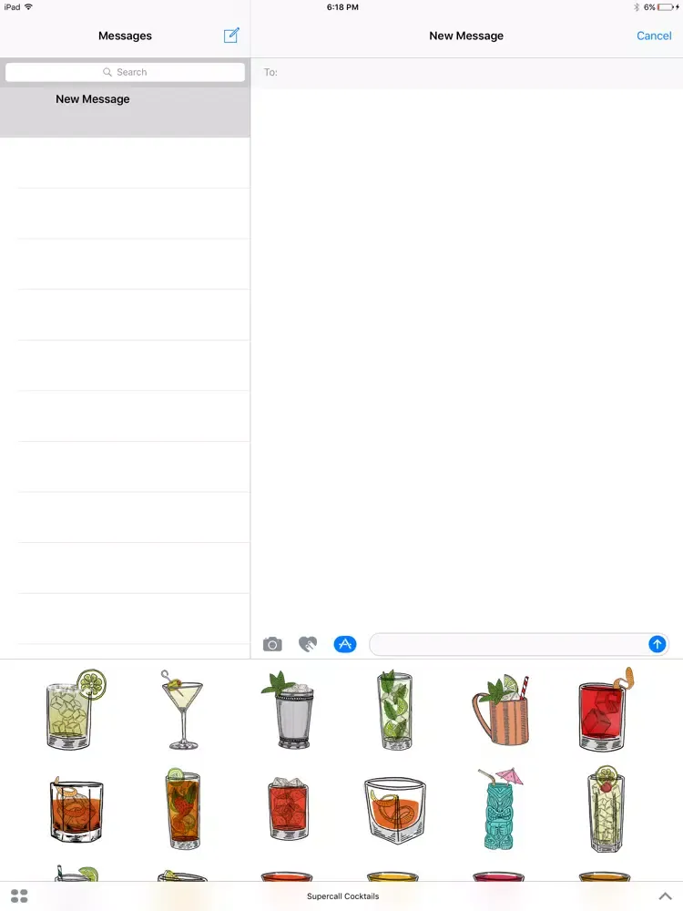 Supercall Cocktails iPad  Ekran Görüntüleri