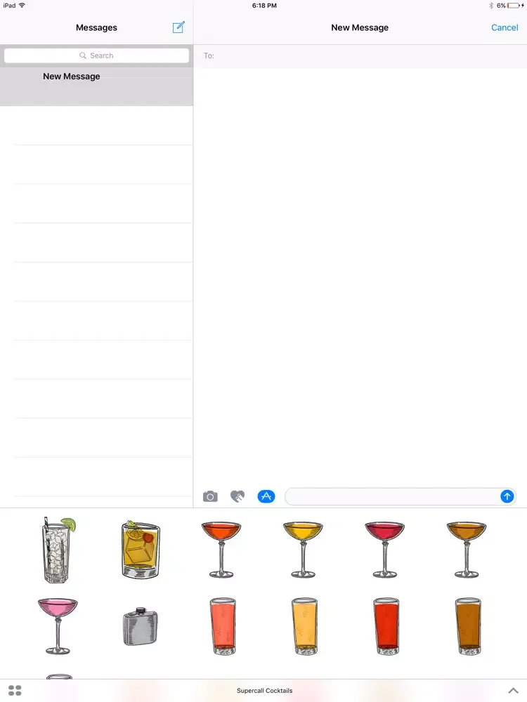 Supercall Cocktails iPad  Ekran Görüntüleri