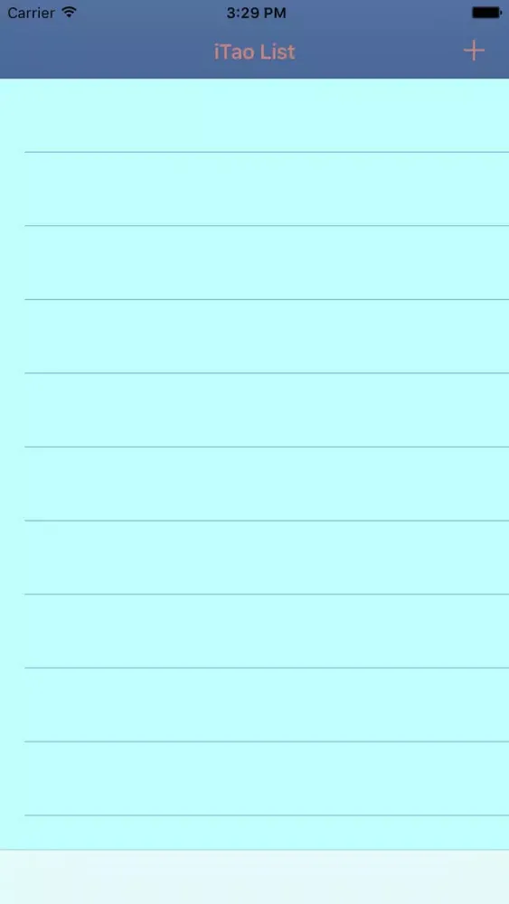 Capturas de tela do iTao Notes