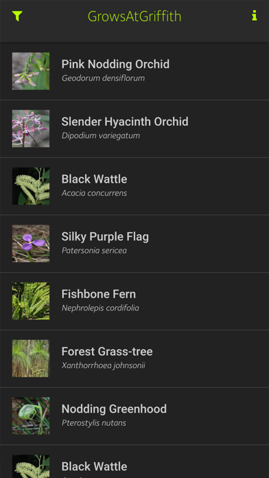 GrowsAtGriffith for iPhone スクリーンショット