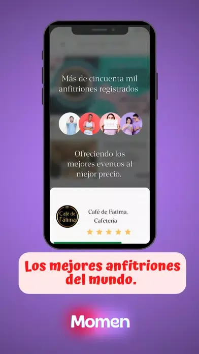 Anfitrión Momen应用截图