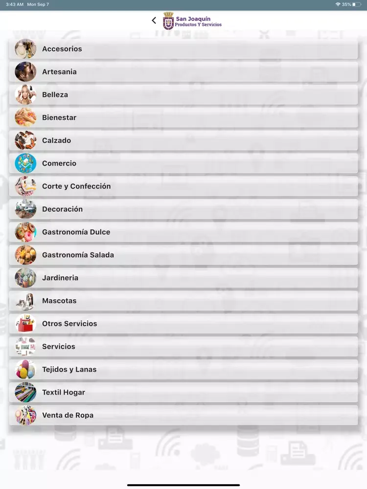 Скриншоты San Joaquin ProductosServicios iPad 