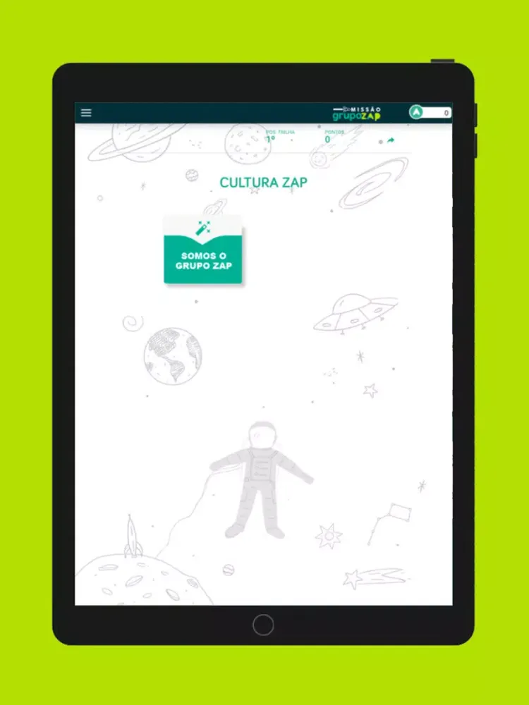 Missão Grupo ZAP iPad 应用截图