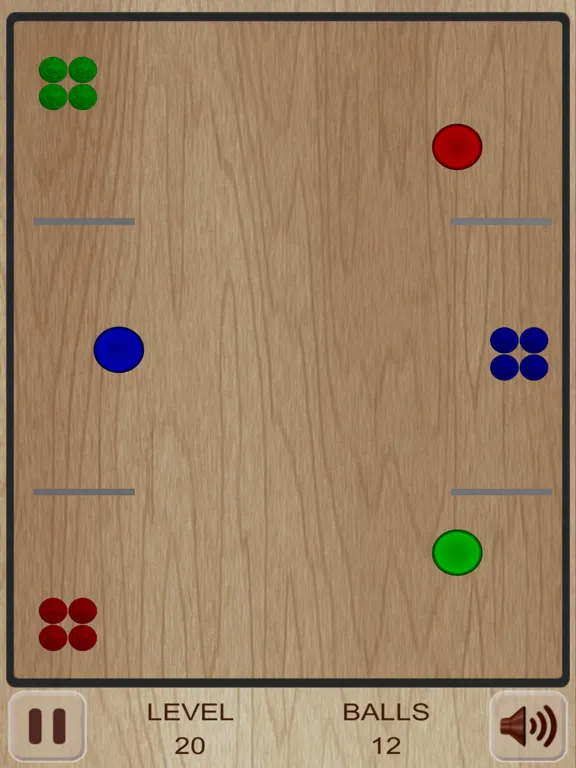 Zrzuty ekranu Move your balls to holes! iPad 