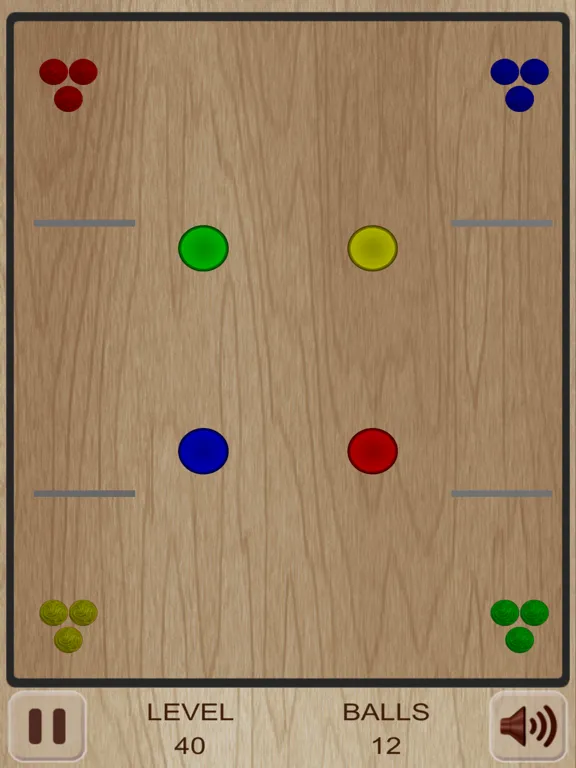 Zrzuty ekranu Move your balls to holes! iPad 