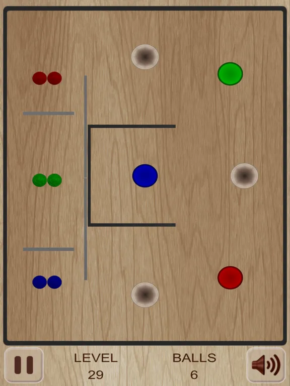Zrzuty ekranu Move your balls to holes! iPad 