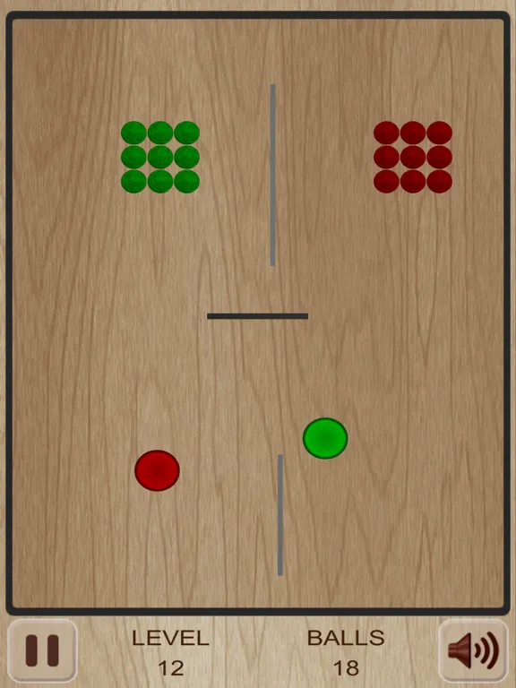 Zrzuty ekranu Move your balls to holes! iPad 