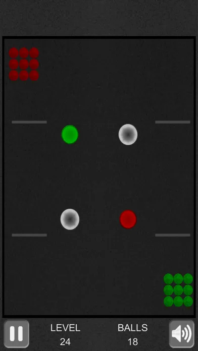 Captures d'écran de Colored balls and holes