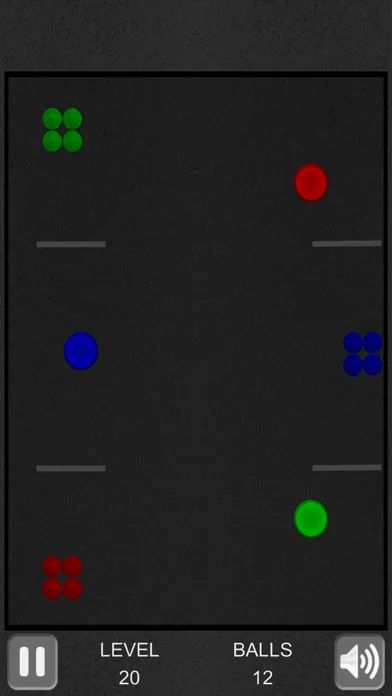 Captures d'écran de Colored balls and holes