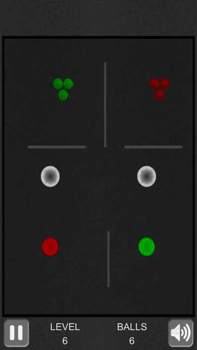 Captures d'écran de Colored balls and holes