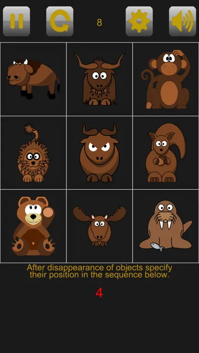 Brain training. Remember seq Screenshots