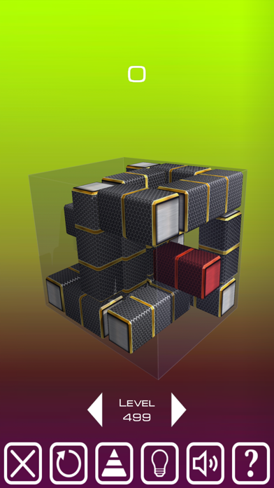 Ảnh chụp màn hình của Unblock Red Brick. 3D Space