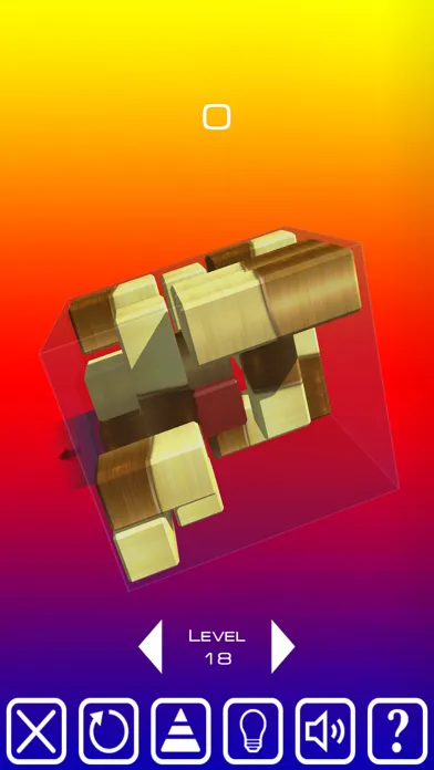 Unblock Red Brick. 3D Space Screenshots