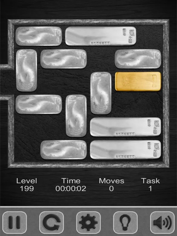 Скриншоты Unblock the gold bar Unlock it iPad 