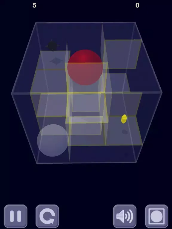 Red ball & Glass maze iPad  স্ক্রিনশট