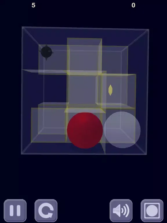 Red ball & Glass maze iPad  স্ক্রিনশট