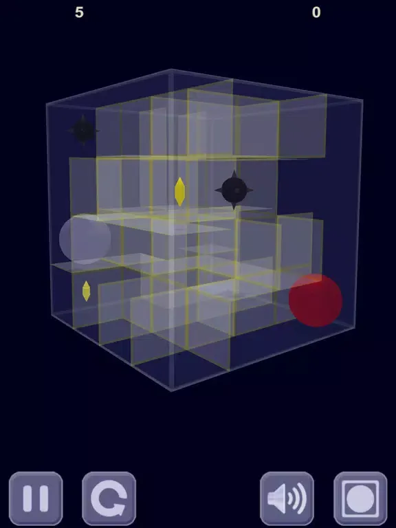 Red ball & Glass maze iPad  স্ক্রিনশট