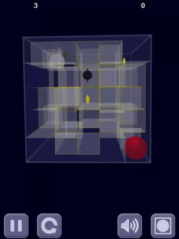 Red ball & Glass maze iPad  স্ক্রিনশট