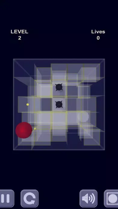 Red ball & Glass maze স্ক্রিনশট