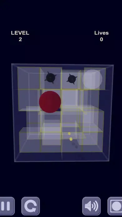 Red ball & Glass maze স্ক্রিনশট