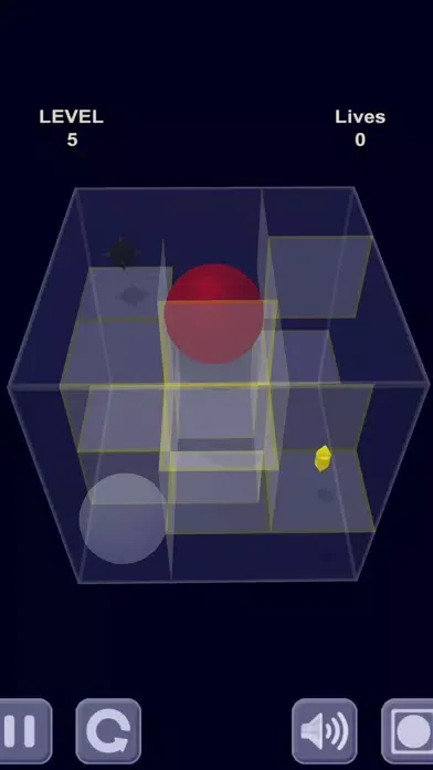Red ball & Glass maze স্ক্রিনশট