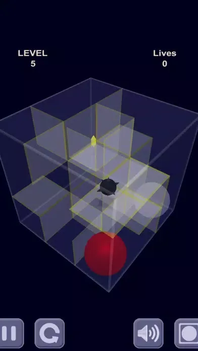 Red ball & Glass maze স্ক্রিনশট