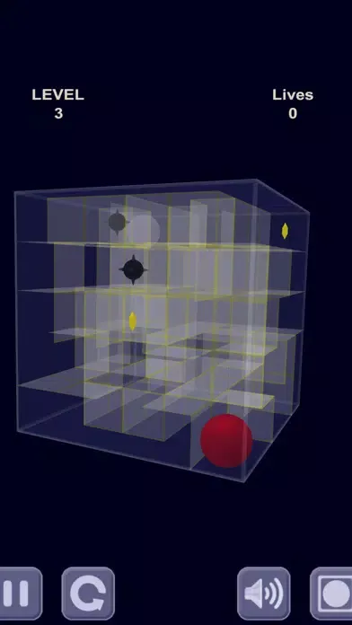Red ball & Glass maze স্ক্রিনশট