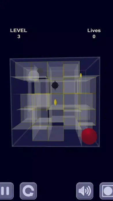 Red ball & Glass maze স্ক্রিনশট