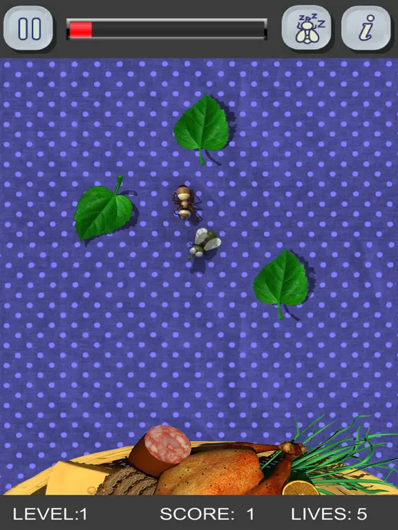 Tangkapan layar Picnic Bugs. Crush them! iPad 
