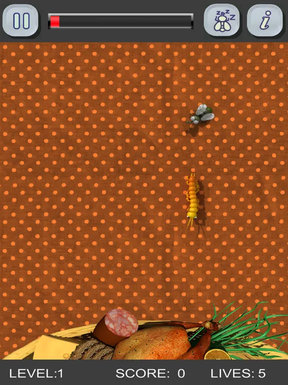 Tangkapan layar Picnic Bugs. Crush them! iPad 