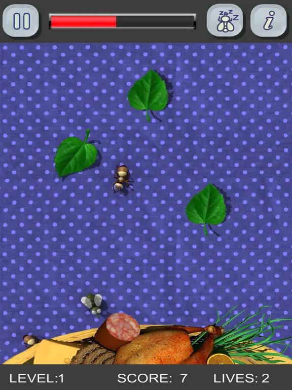 Tangkapan layar Picnic Bugs. Crush them! iPad 