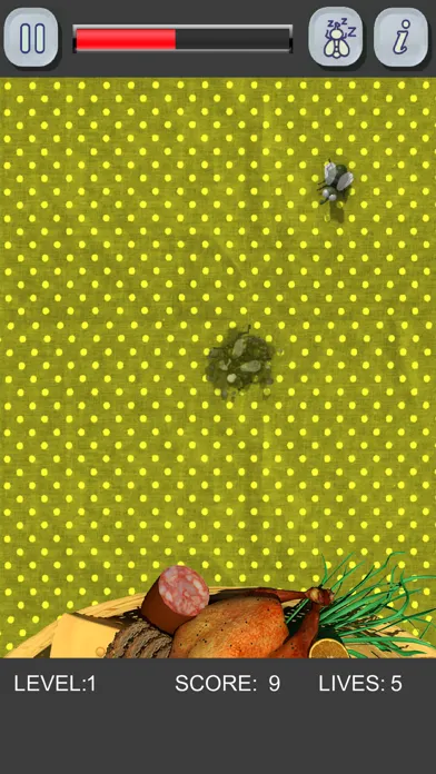 Tangkapan layar Picnic Bugs. Crush them!