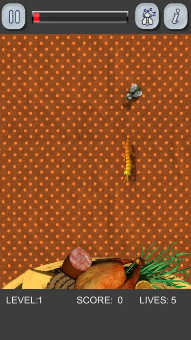 Tangkapan layar Picnic Bugs. Crush them!