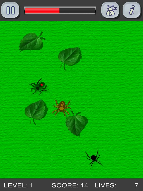 Kill the spiders! Black Widow iPad  স্ক্রিনশট