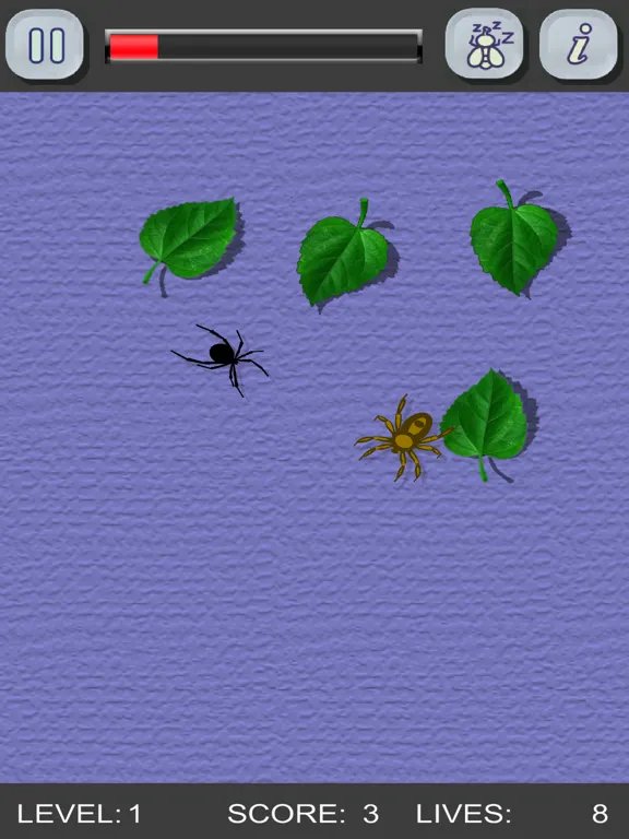 Kill the spiders! Black Widow iPad  স্ক্রিনশট