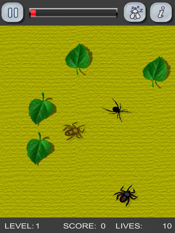 Kill the spiders! Black Widow iPad  স্ক্রিনশট