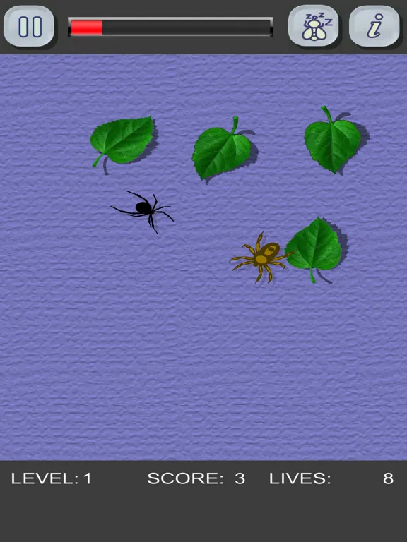 Kill the spiders. Black Widow iPad  Screenshots