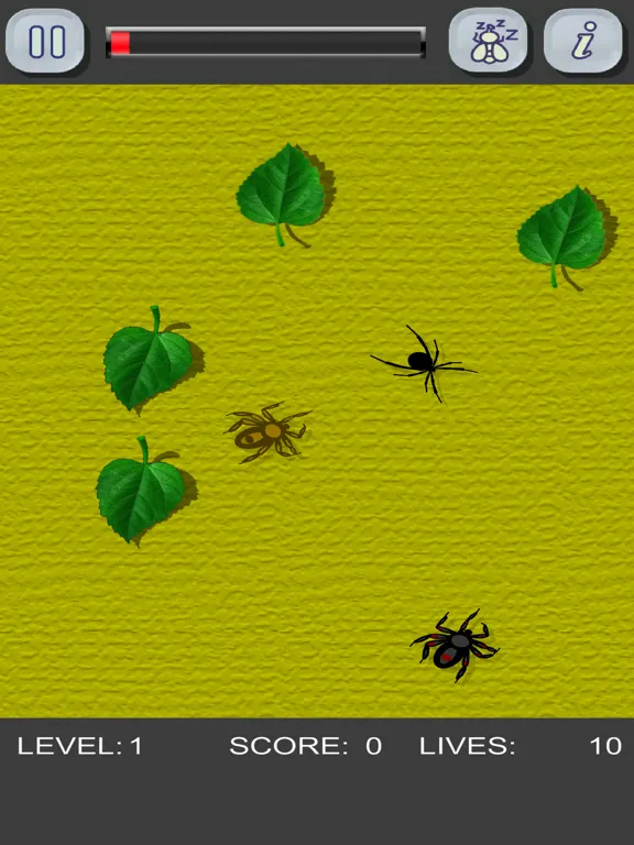 Kill the spiders. Black Widow iPad  Screenshots