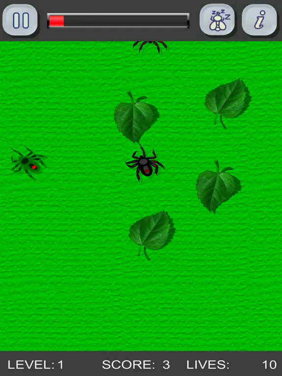 Kill the spiders. Black Widow iPad  Screenshots