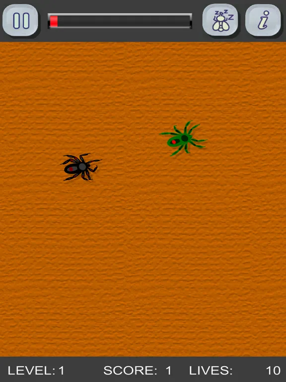 Kill the spiders. Black Widow iPad  Screenshots