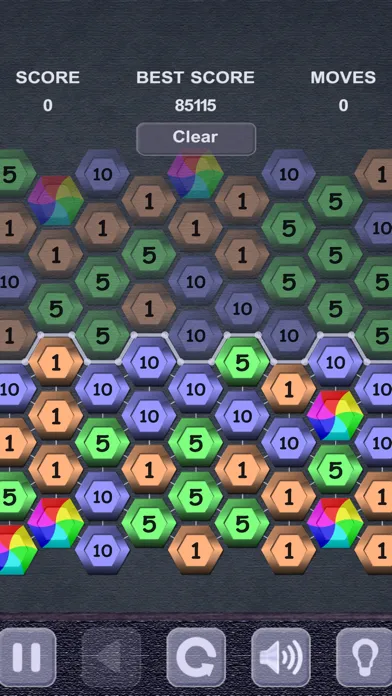 ภาพหน้าจอของ Big Hexagon Puzzle