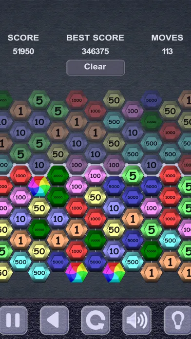 ภาพหน้าจอของ Big Hexagon Puzzle