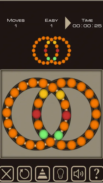 Zrzuty ekranu Balls on rings