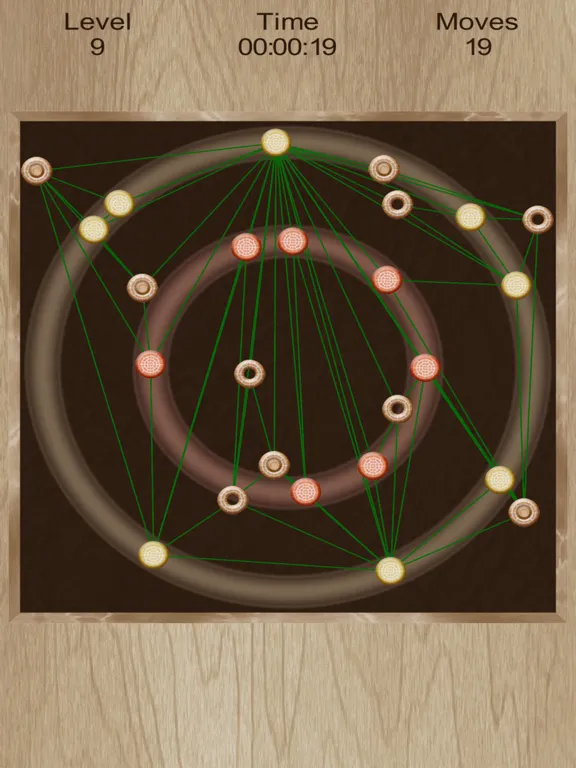 Untangle. Rings and Lines iPad  스크린샷