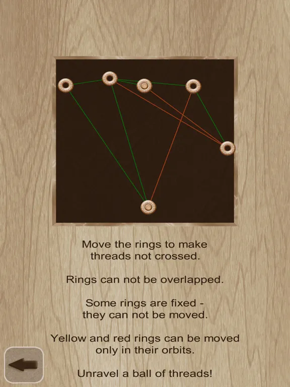 Untangle. Rings and Lines iPad  스크린샷