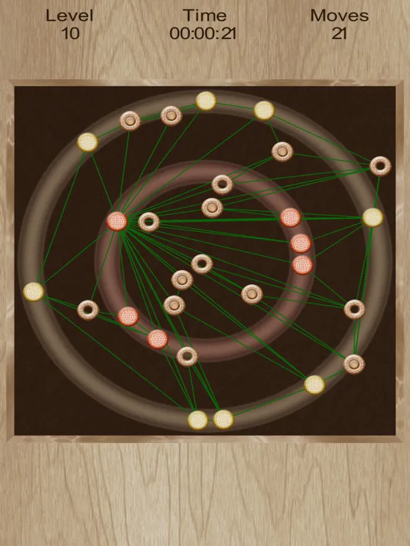 Untangle. Rings and Lines iPad  스크린샷