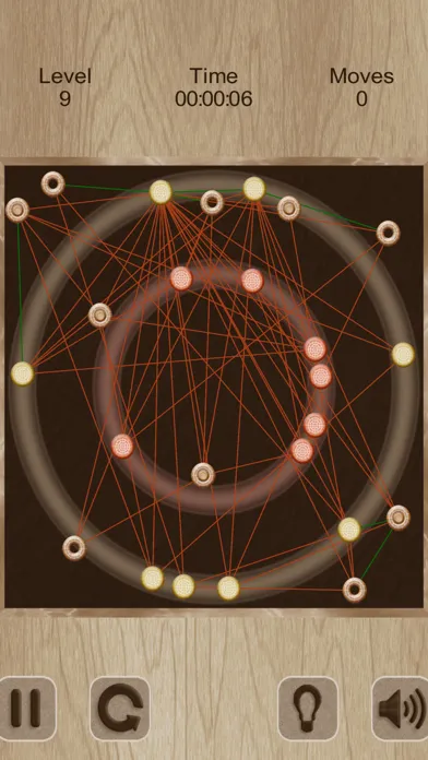 Untangle. Rings and Lines 스크린샷