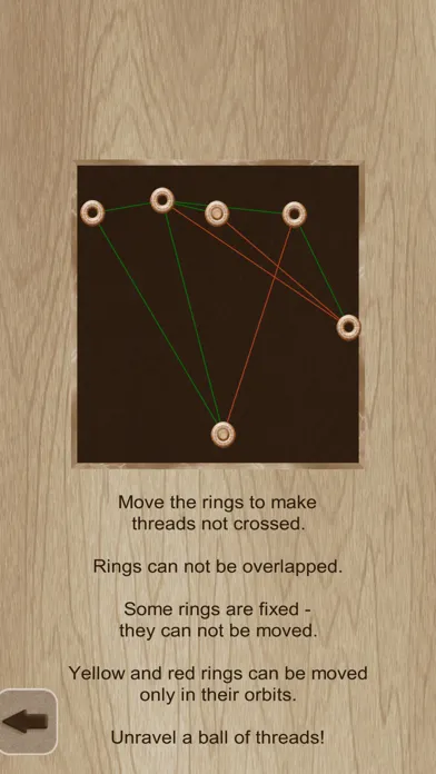 Untangle. Rings and Lines 스크린샷