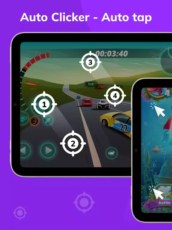 Zrzuty ekranu Auto Clicker Automatic Tapper iPad 